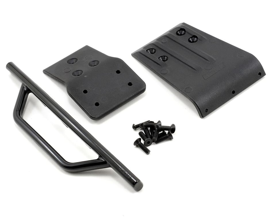 RPM Front Bumper and Skid Plate Black Losi SCTE Rpm73042 for sale online